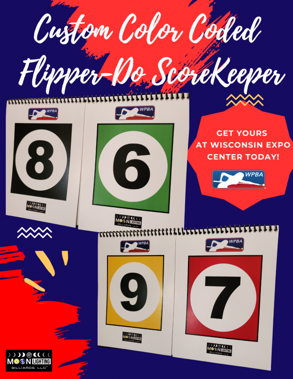 The  ScoreKeeper- Deluxe Edition Custom made with your logo or design- Two sided Flip color coordinated scoreboard - Image 13