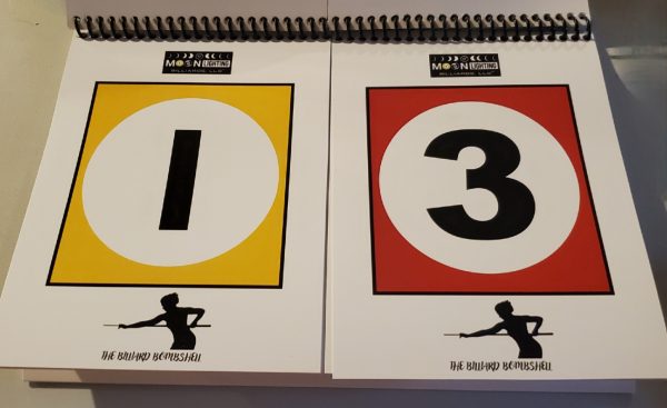 The  ScoreKeeper- Deluxe Edition Custom made with your logo or design- Two sided Flip color coordinated scoreboard - Image 15